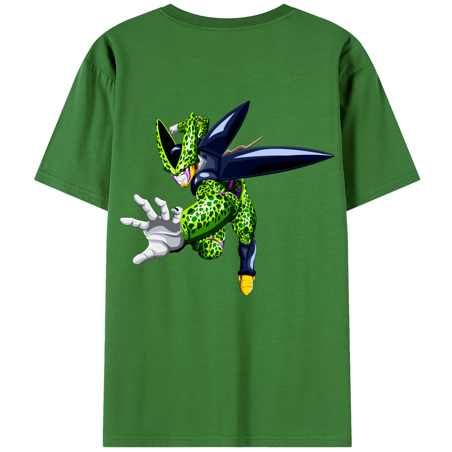 （画像用） ドラゴンボール セル DRAGON BALL Cell レディース半袖Tシャツ(バックプリント)